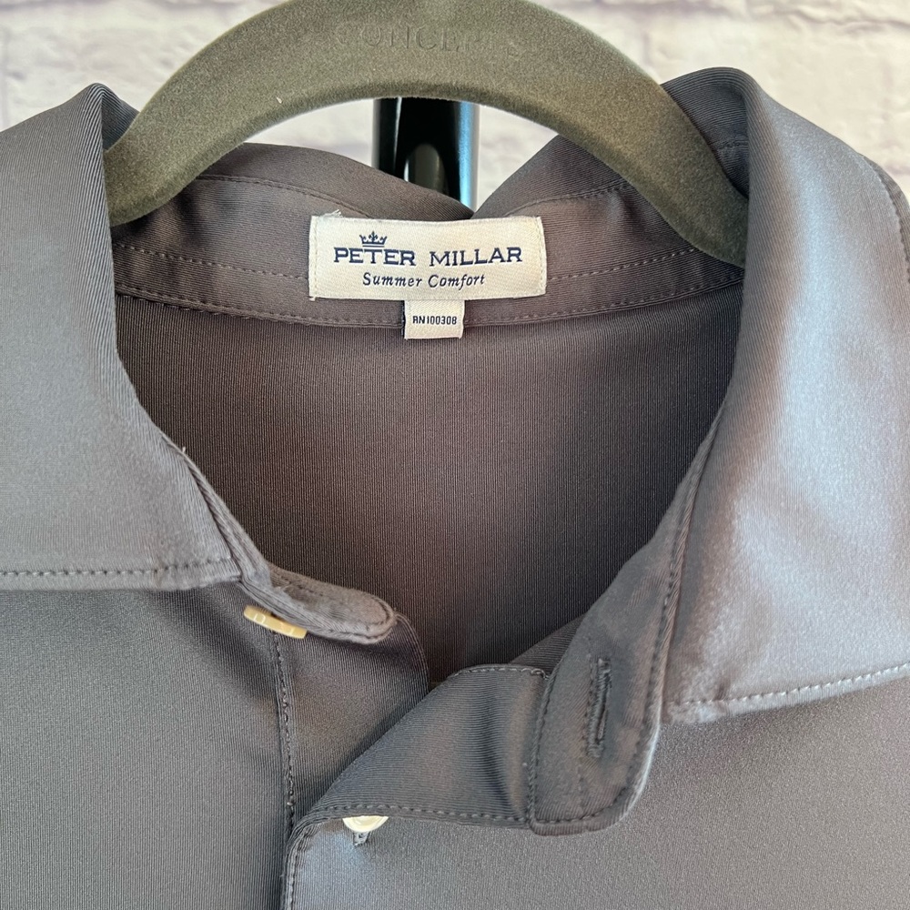 Peter Millar Women Summer Comfort Short Sleeve Polo in Size Medium - Picture 7 of 9